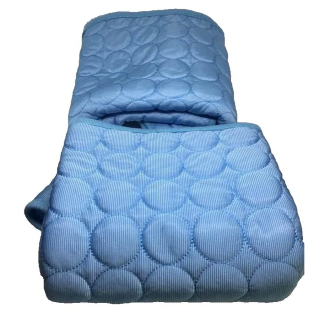Famore Pet Cooling Mat Instant Relief Dog Cat Large Comfort Summer Ice Pad 2 Pr